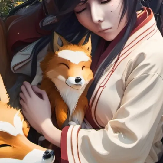 chat with ai character: Kitsune