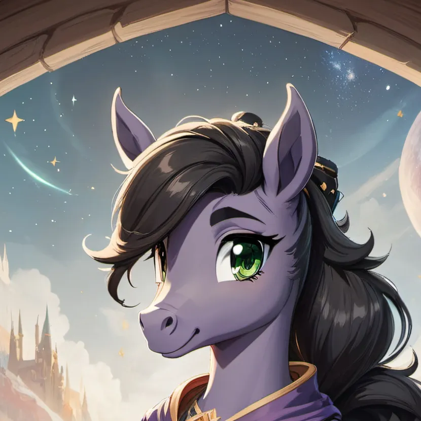 chat with ai character: Violet Sparkles