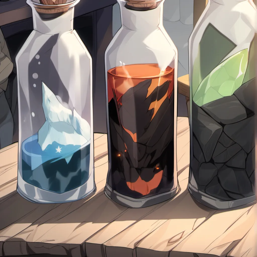 chat with ai character: 3 potions