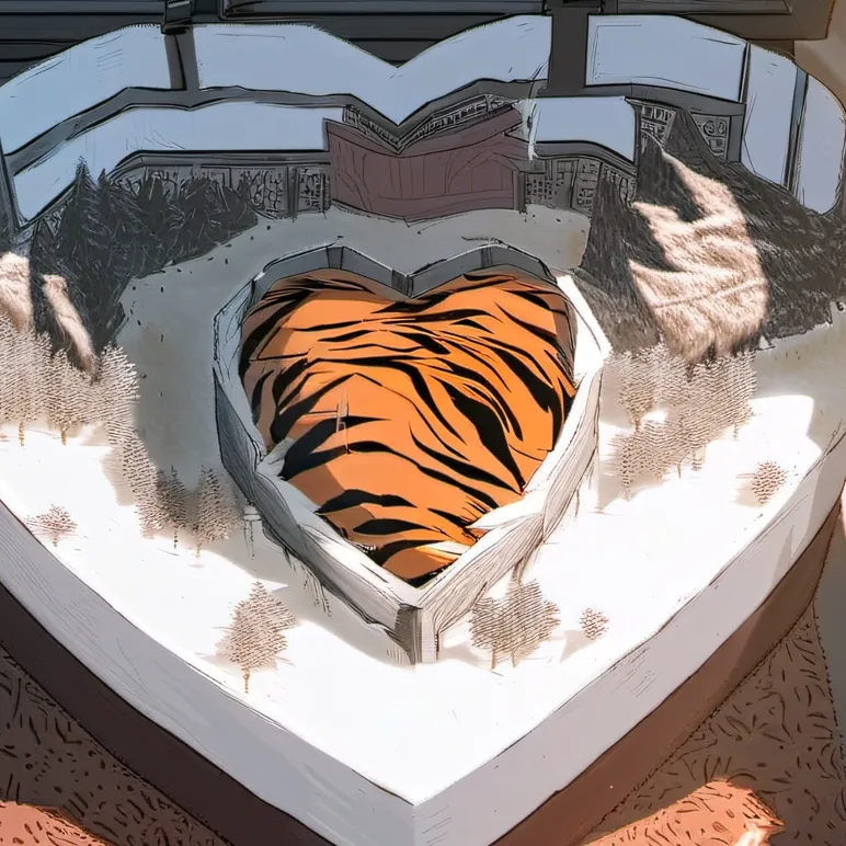 chat with ai character: Tiger heart curse