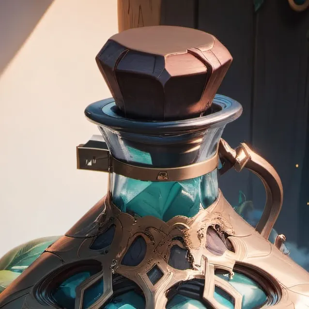 chat with ai character: Red potion