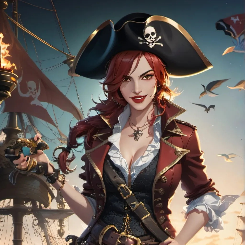 chat with ai character: Captain Skarlett