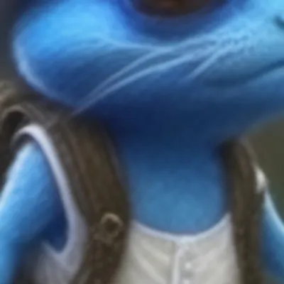 chat with ai character: Smurf cat