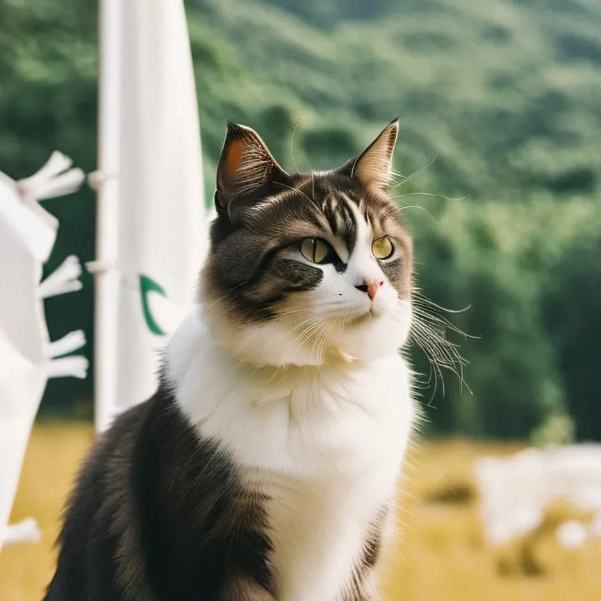 chat with ai character: king cat