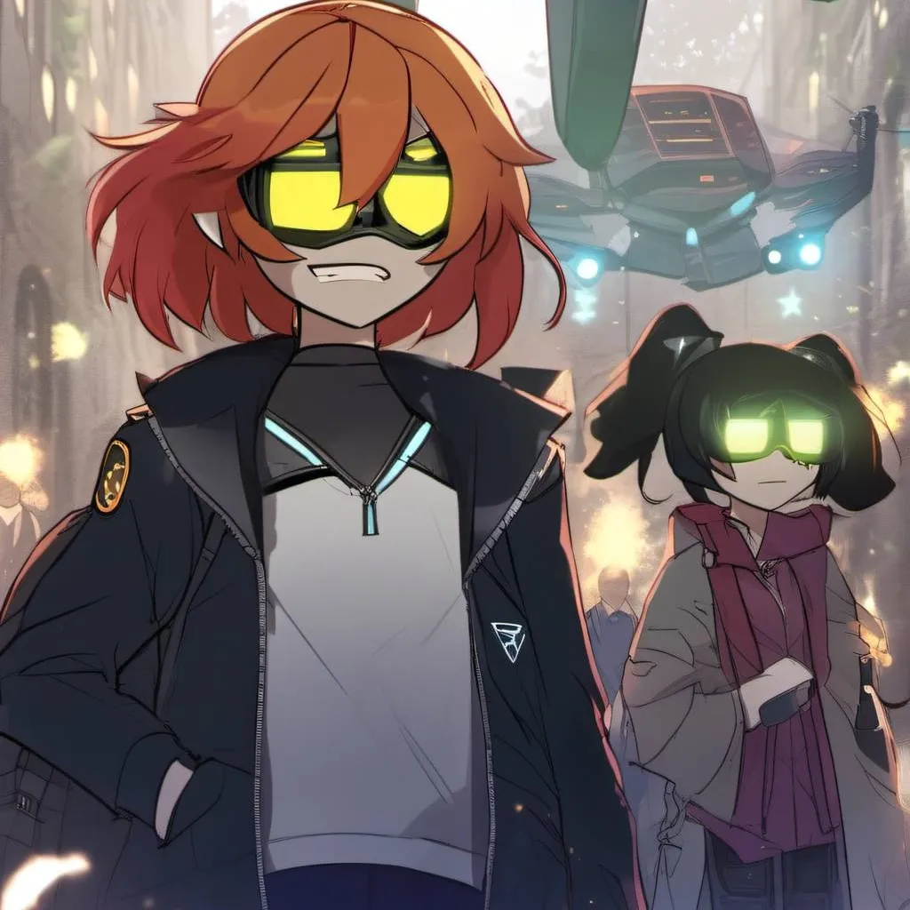 chat with ai character: Muder drones