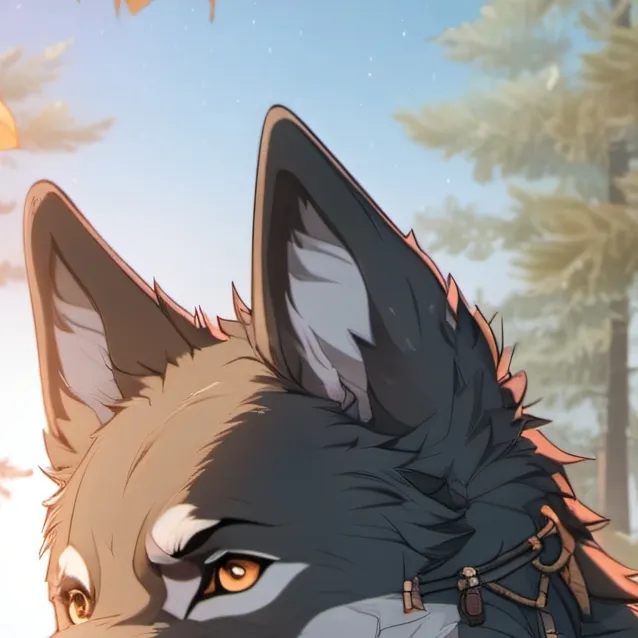 chat with ai character: Wolfie