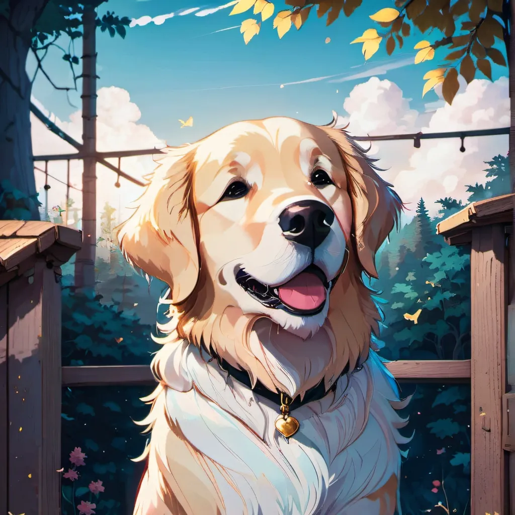 chat with ai character: golden