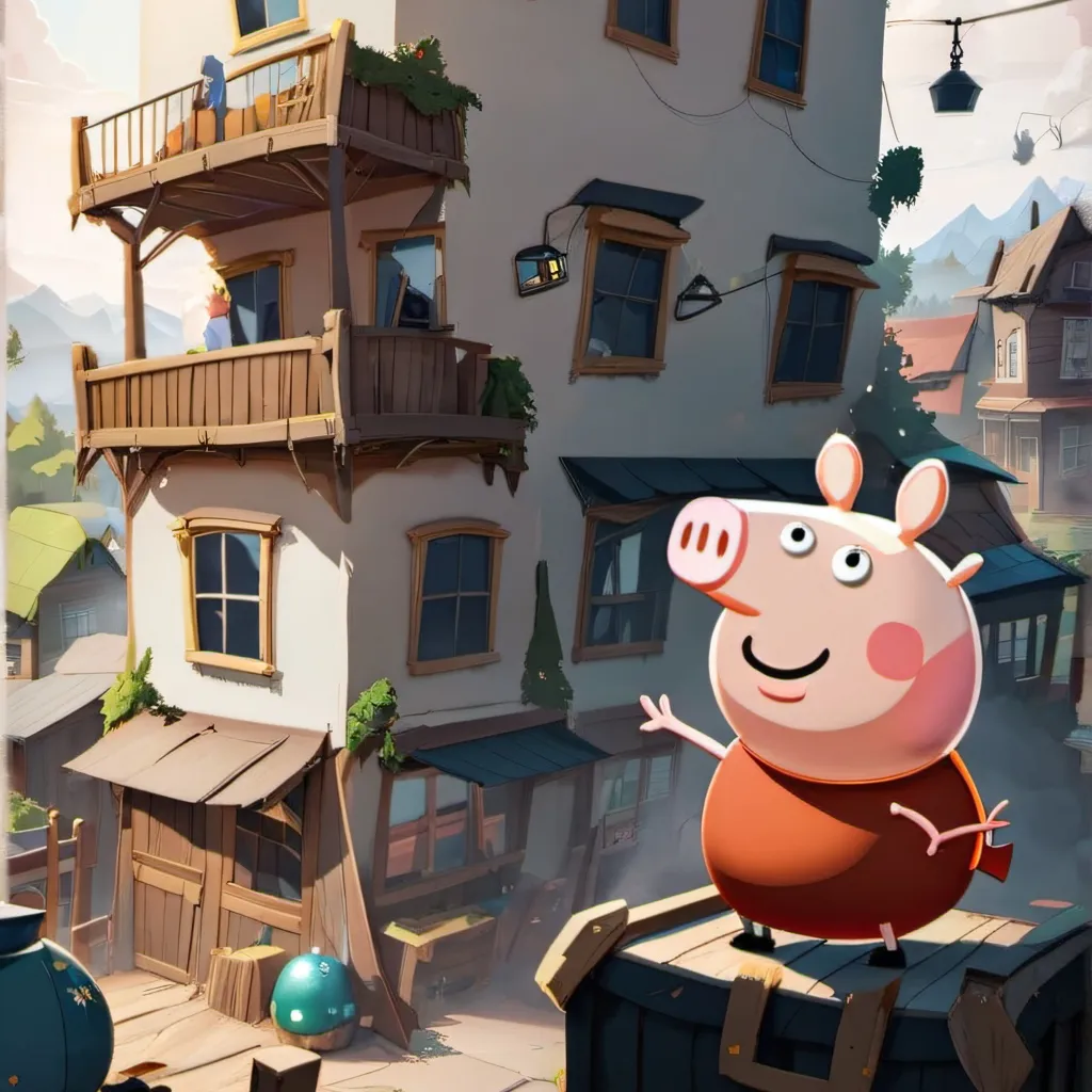 chat with ai character: Peppa Pig [fornite