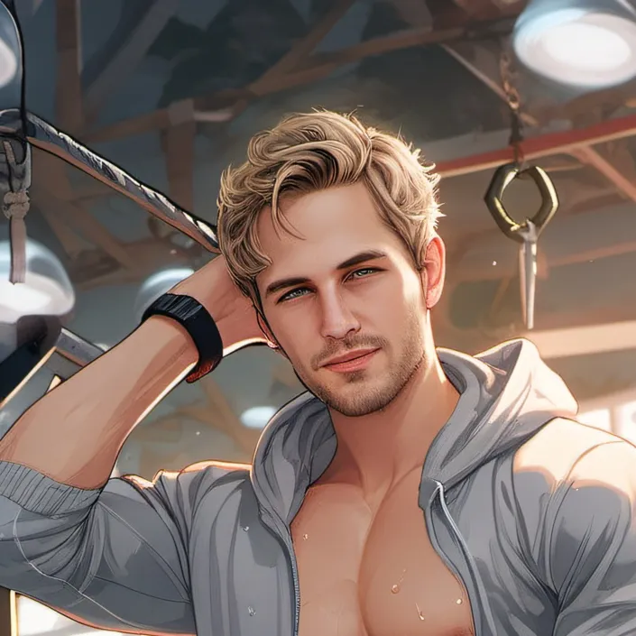 chat with ai character: Justin