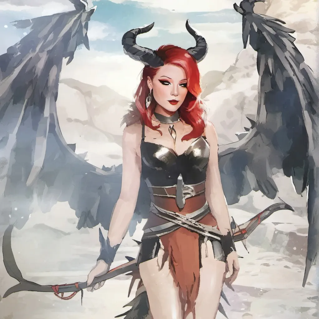 chat with ai character: Demon version Ema