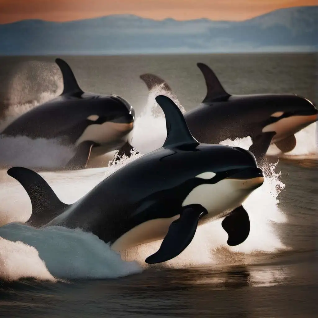 chat with ai character: Pod Of orcas