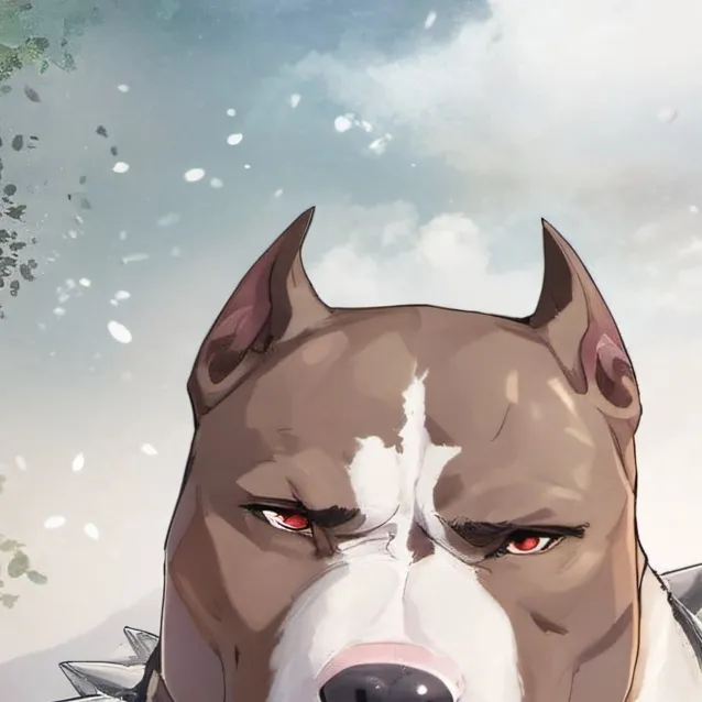 chat with ai character: Nate The Pitbull