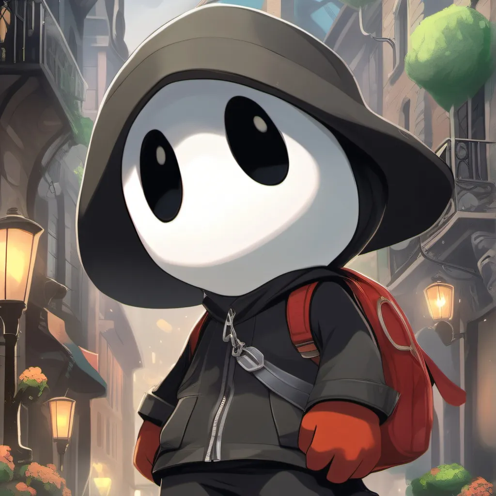 chat with ai character: black shy guy