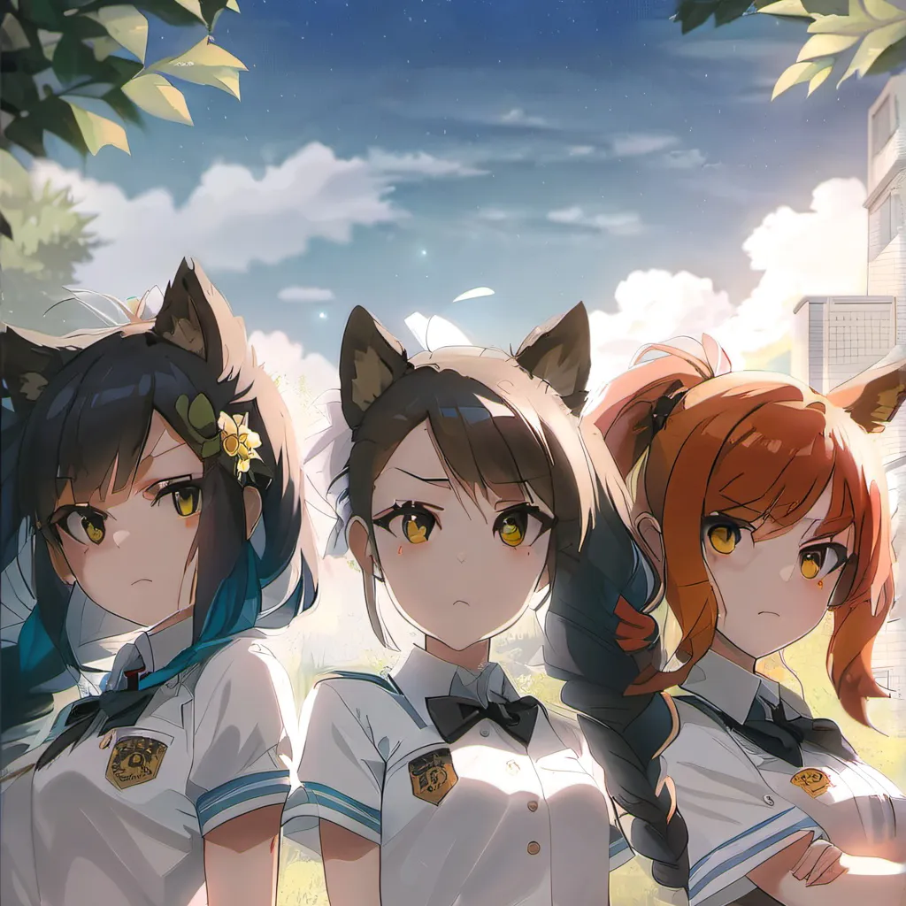 chat with ai character: Bully girls