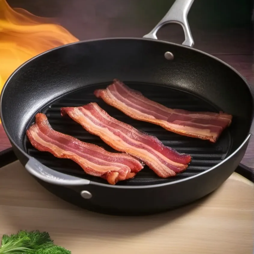 chat with ai character: Frying Pan + Bacon