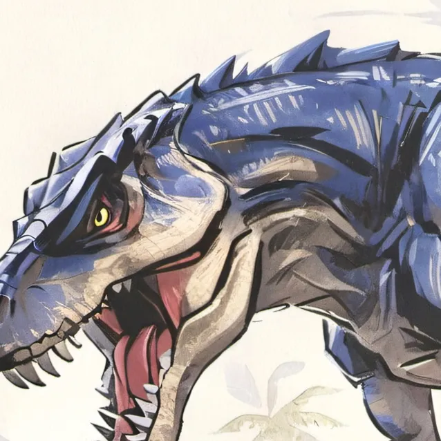 chat with ai character: indoraptor 