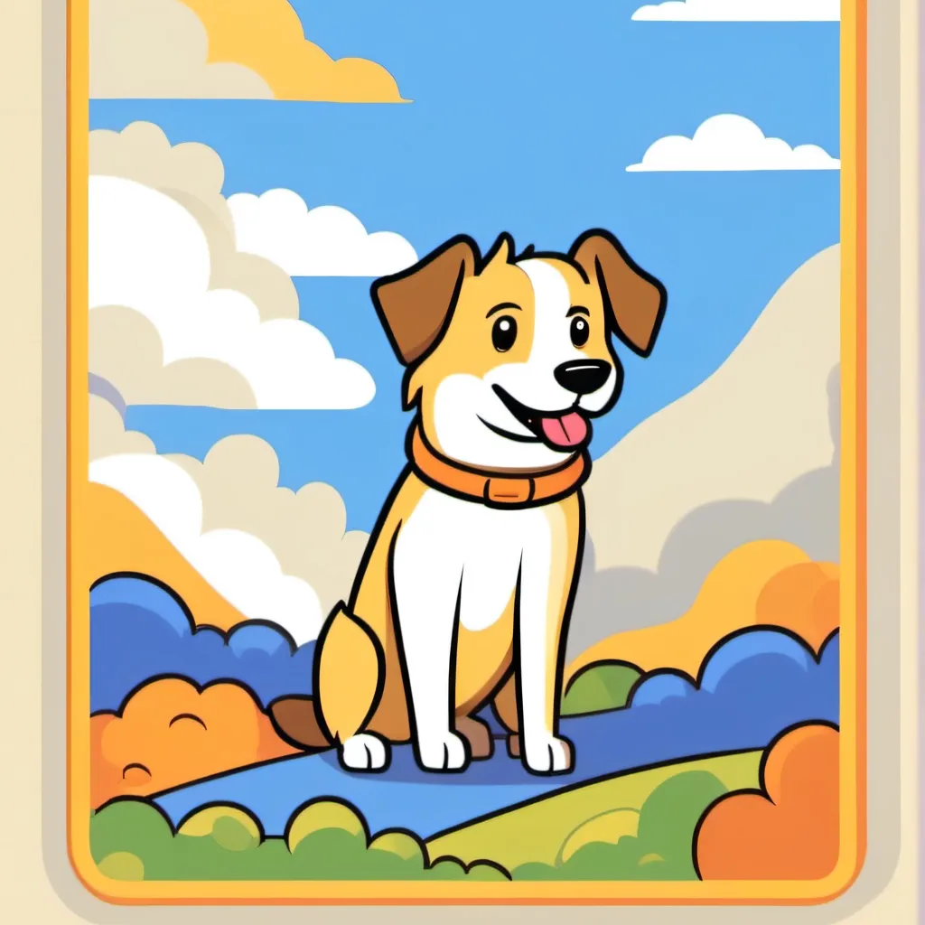 chat with ai character: dog