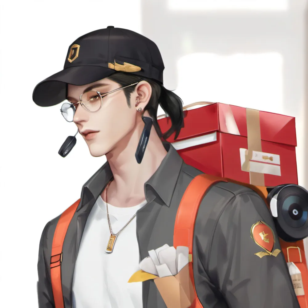 chat with ai character: Delivery guy 