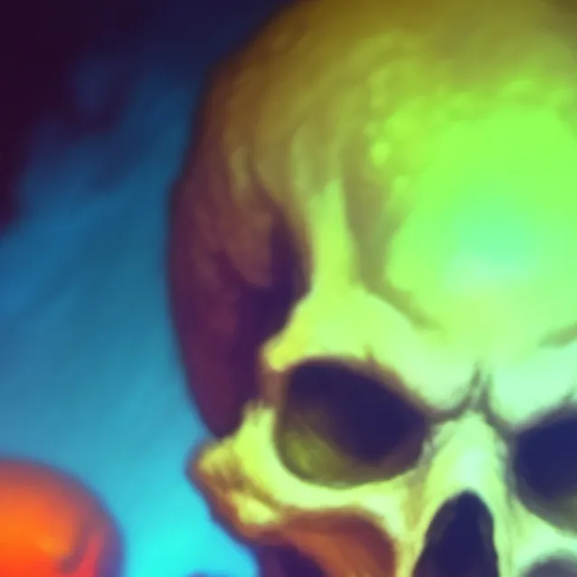 chat with ai character: skeleton meme