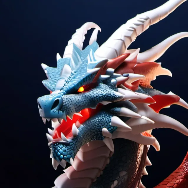 chat with ai character: the blue dragon