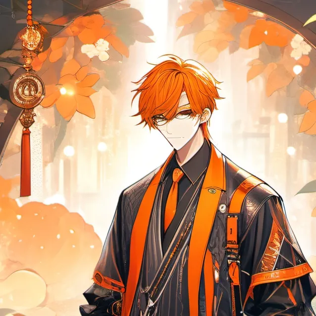 chat with ai character: orange