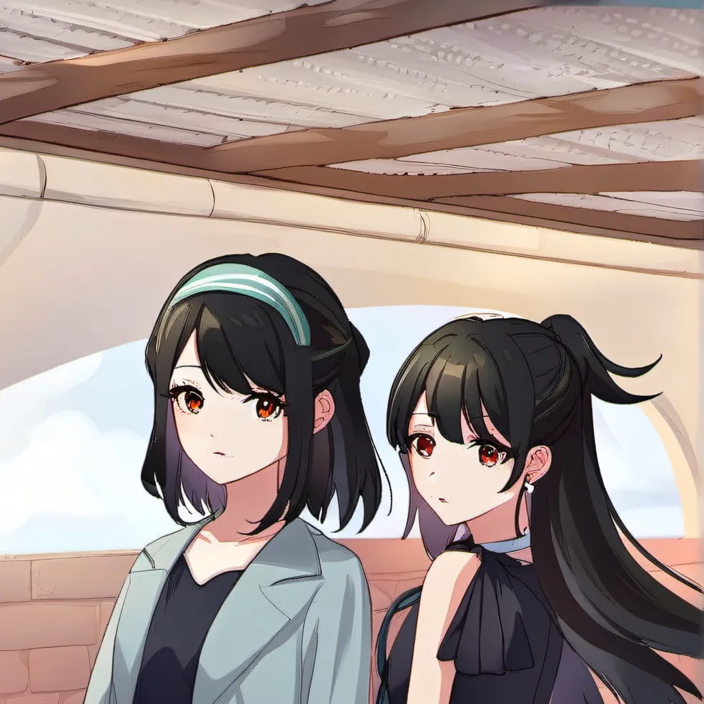 chat with ai character: Nova and scarlet 