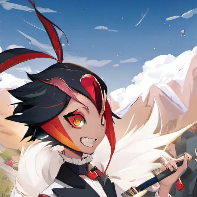 chat with ai character: fem blits