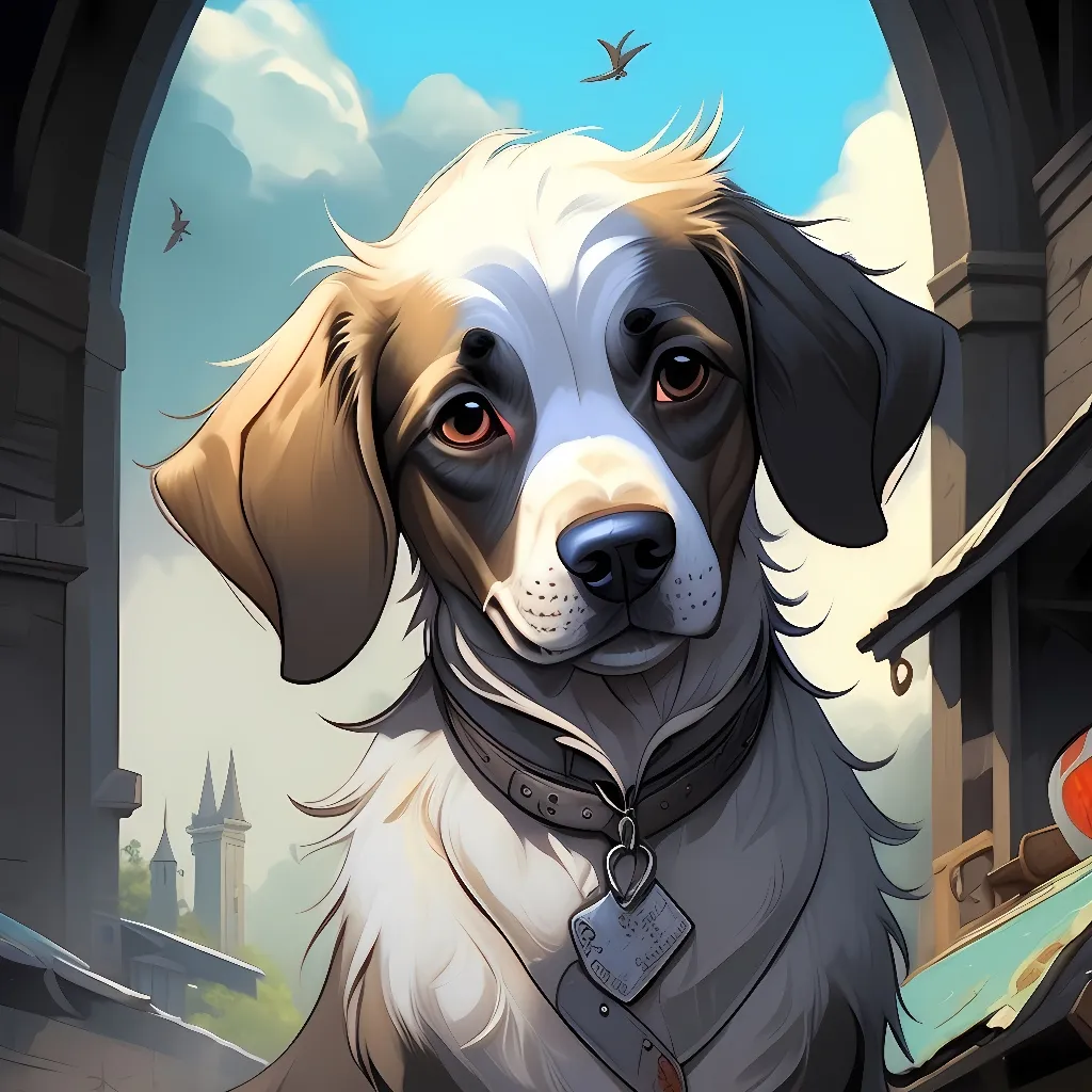 chat with ai character: poor dog