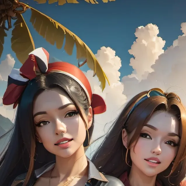 chat with ai character: beach babes