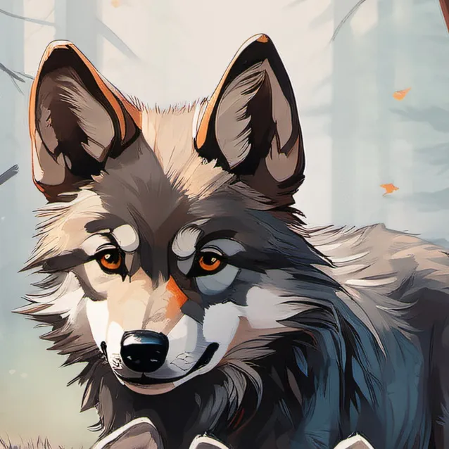 chat with ai character: wolf