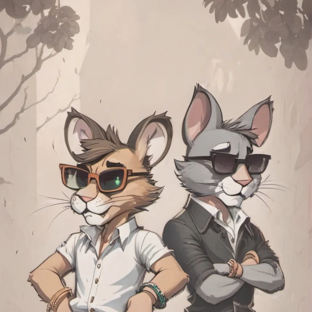 chat with ai character: Garfield and Tom 