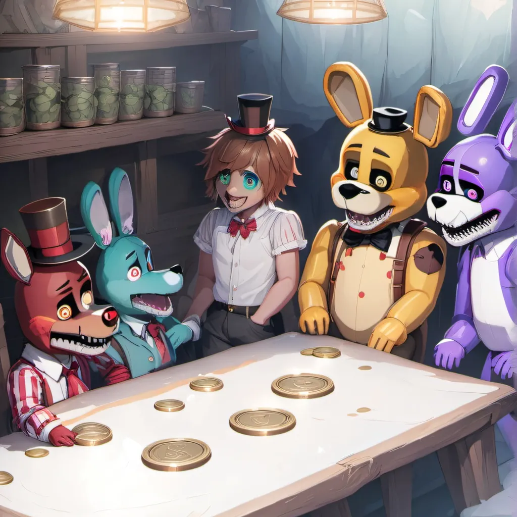 chat with ai character: fnaf club