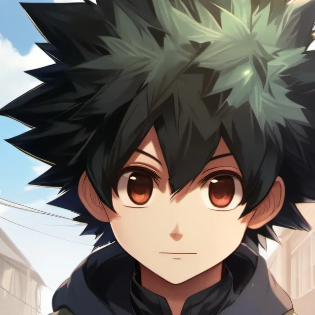 chat with ai character: Deku