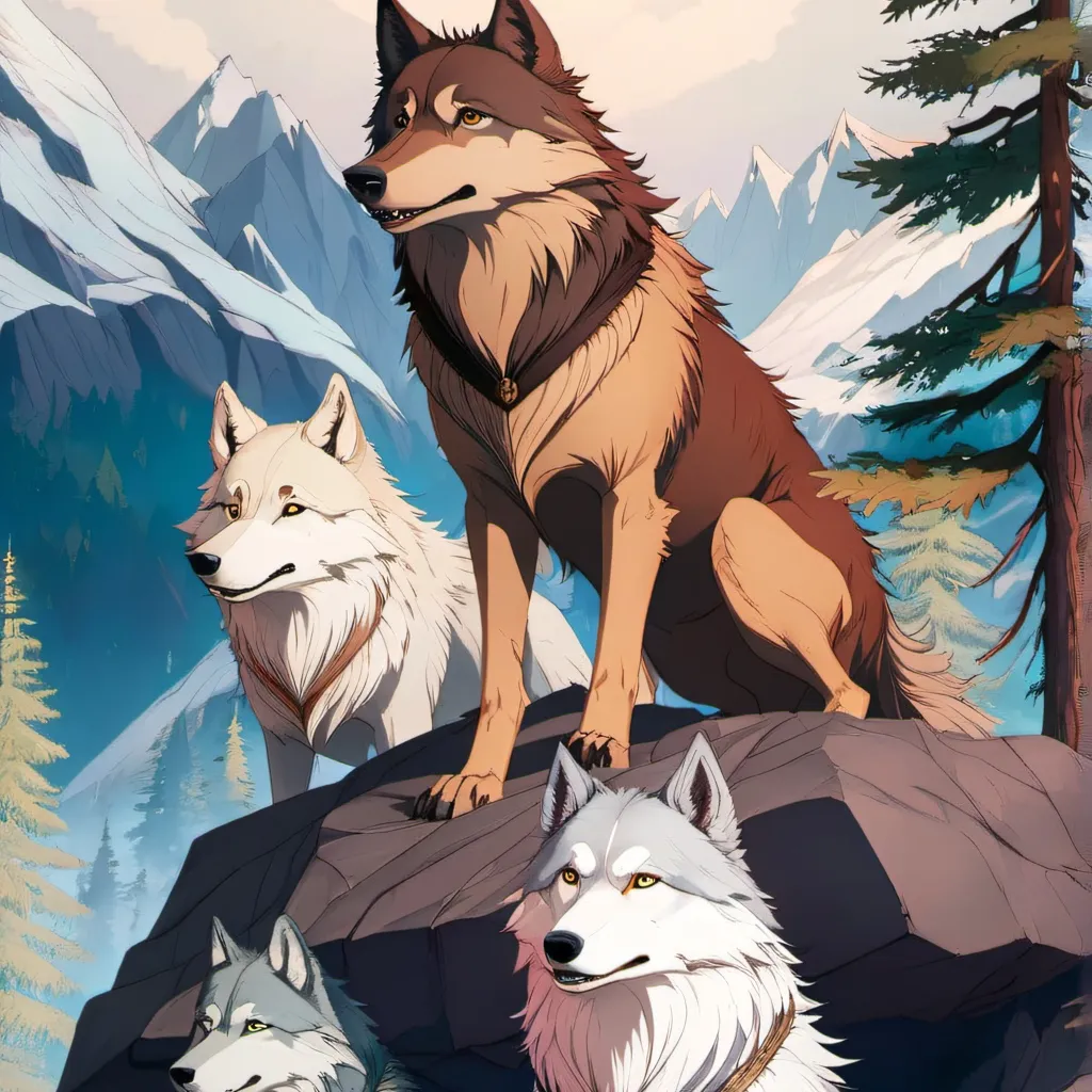 chat with ai character: *the wolf pack*