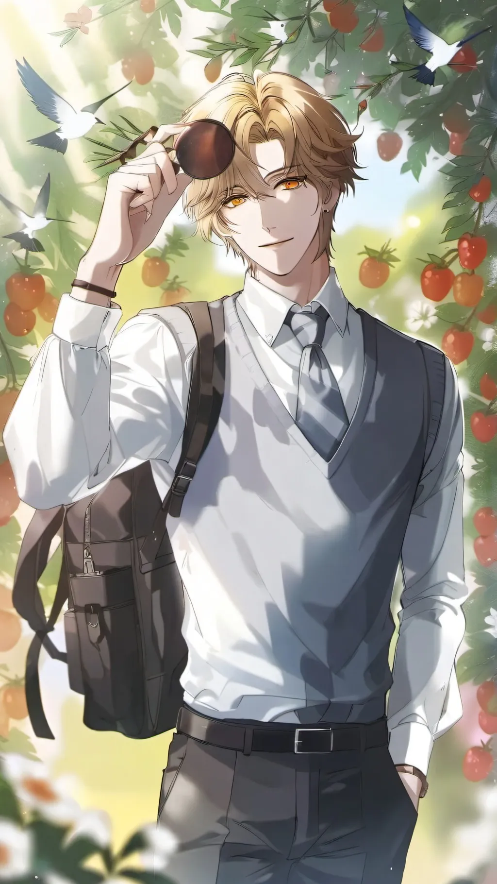 ai character: ALEX background