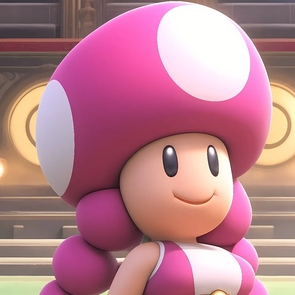 chat with ai character: Toadette 
