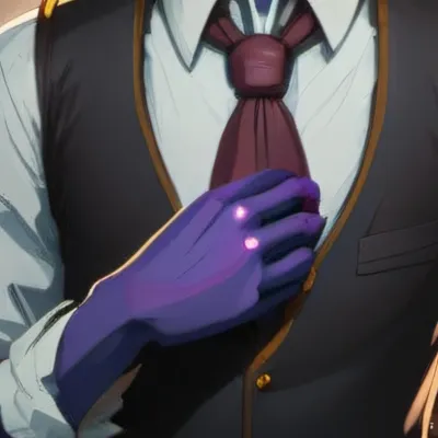 chat with ai character: Purple guy 