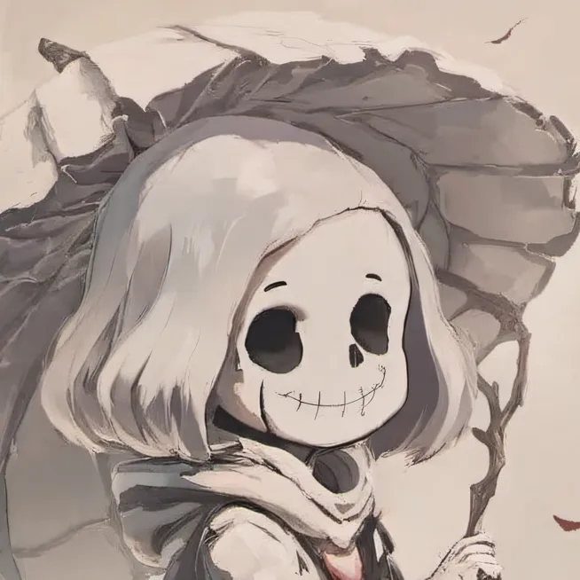 chat with ai character: Sans girl