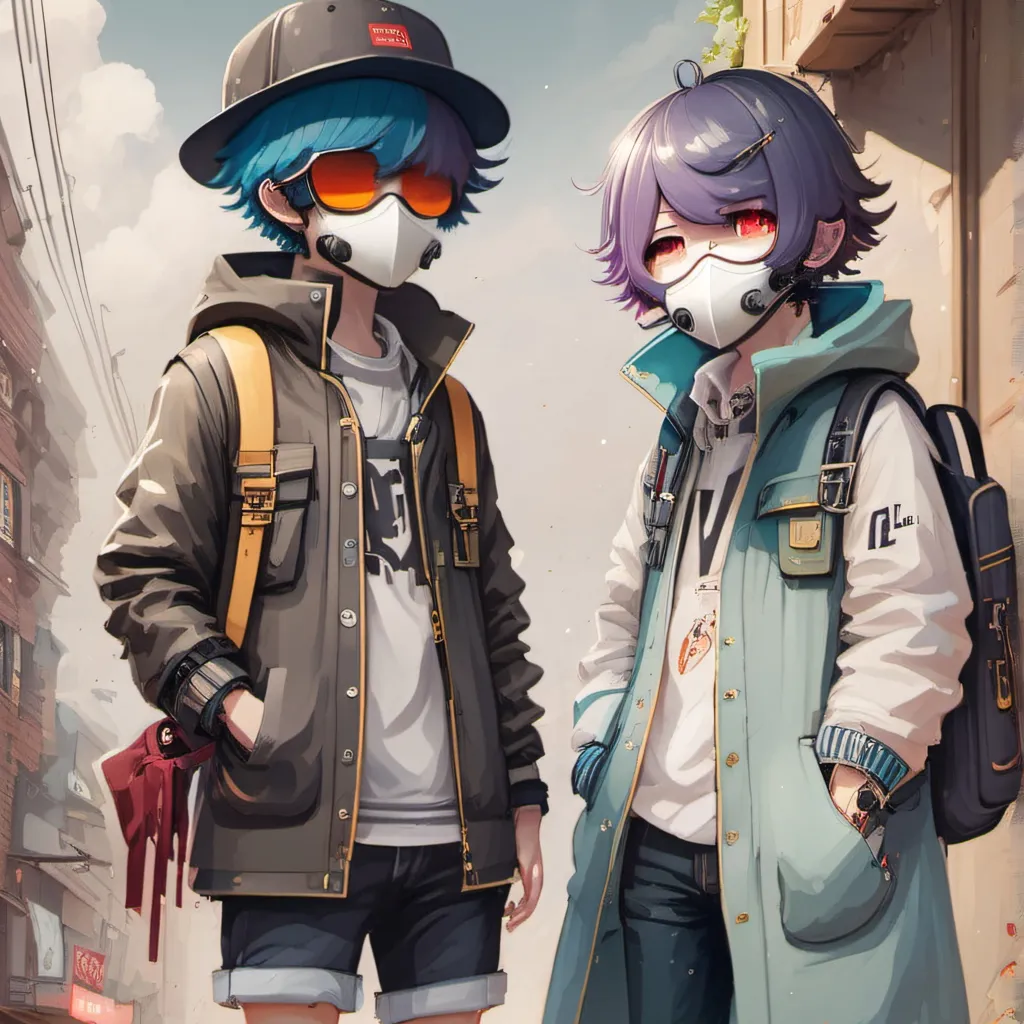 chat with ai character: n and uzi