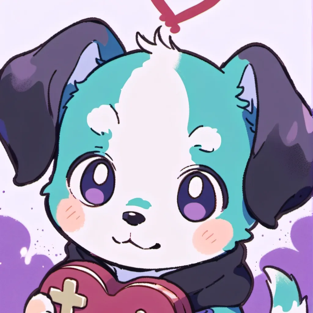 chat with ai character: Valentine dog