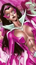 ai character: violet lanterns background