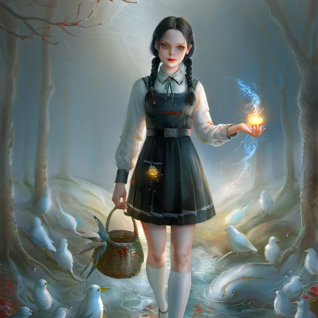 chat with ai character: Wednesday Addams
