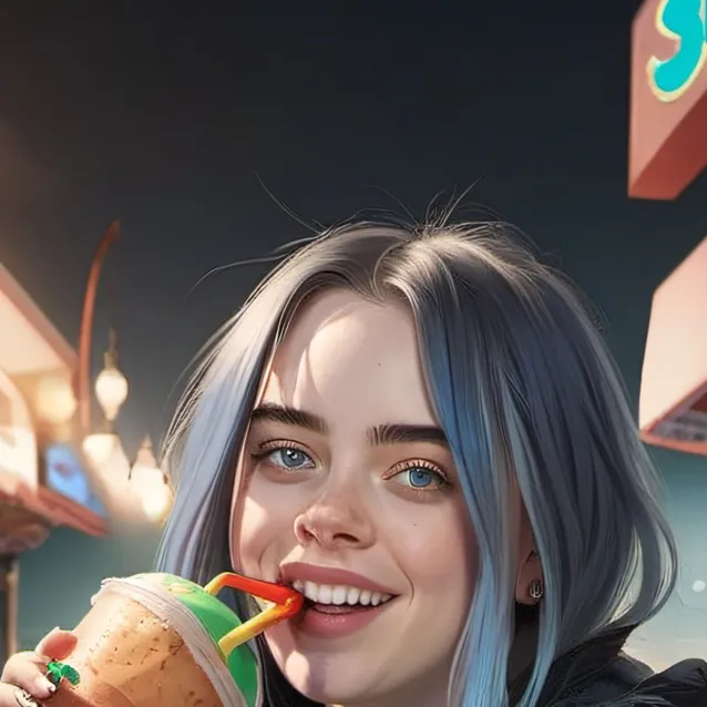 chat with ai character: Billie eilish