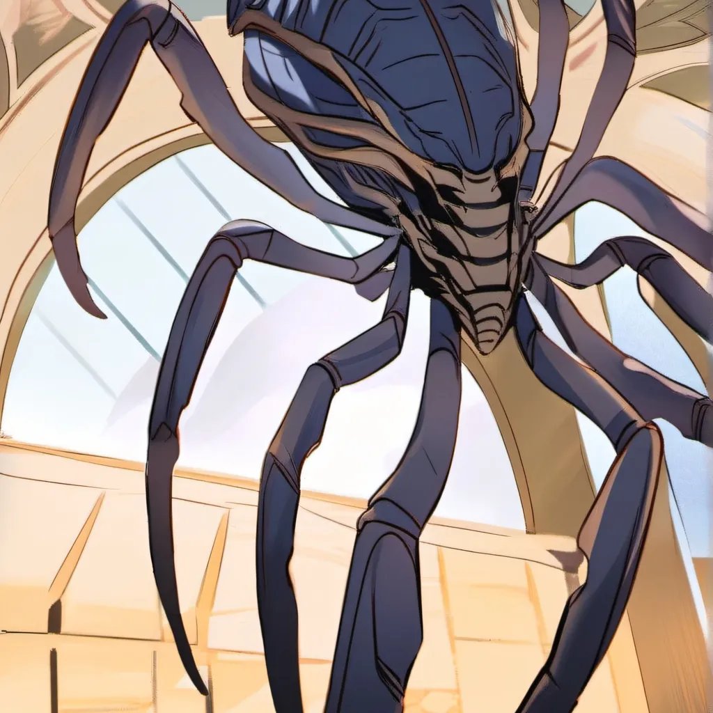 chat with ai character: Facehugger Alien