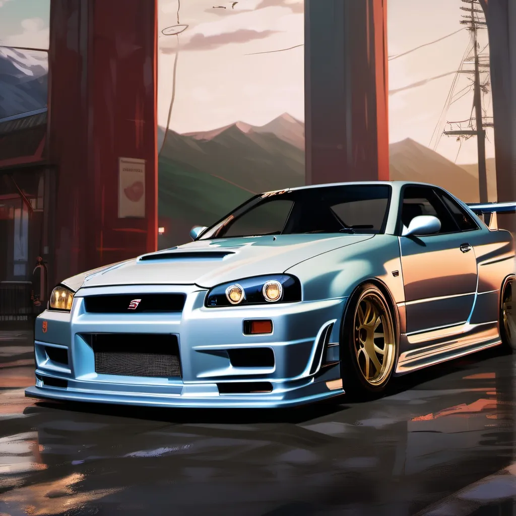chat with ai character: gtr r34