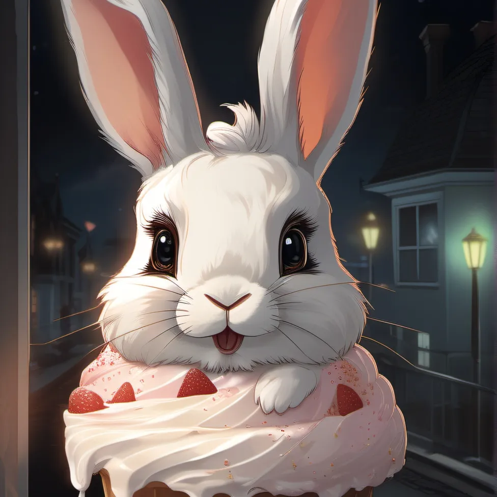 chat with ai character: bunny