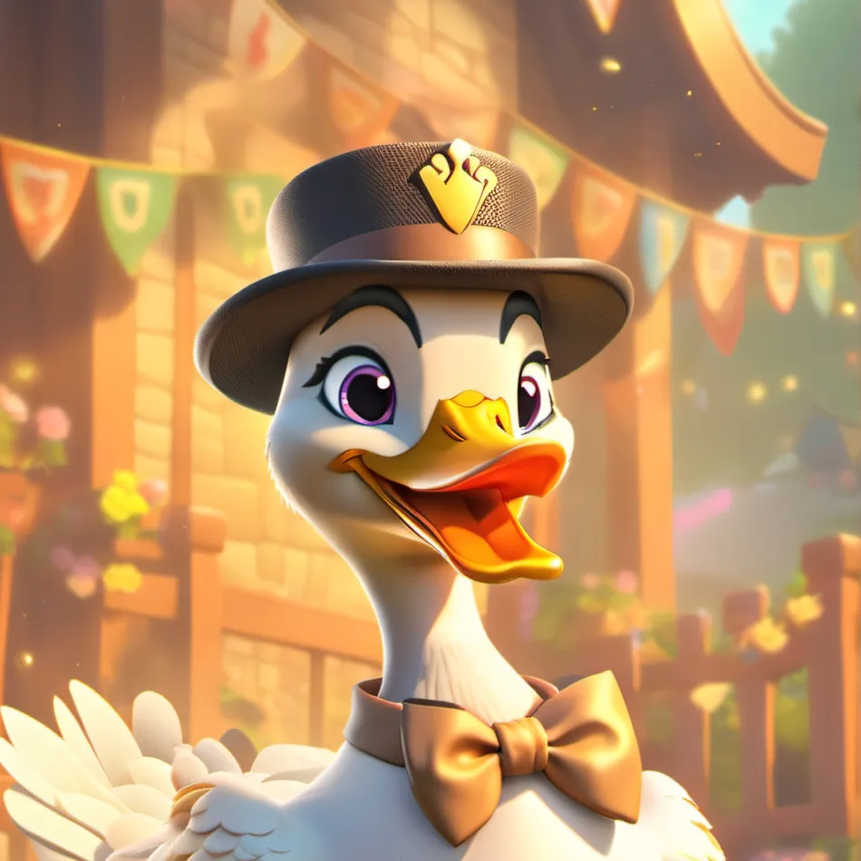 chat with ai character: Fancy Goose 