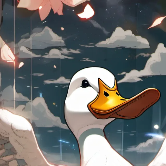 chat with ai character: god of duck