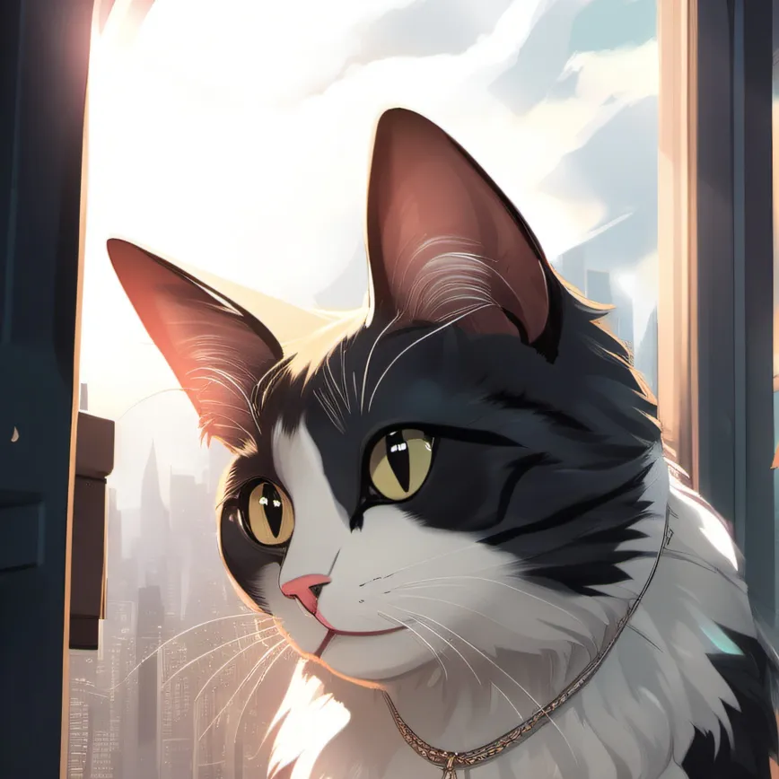 chat with ai character: Your cat