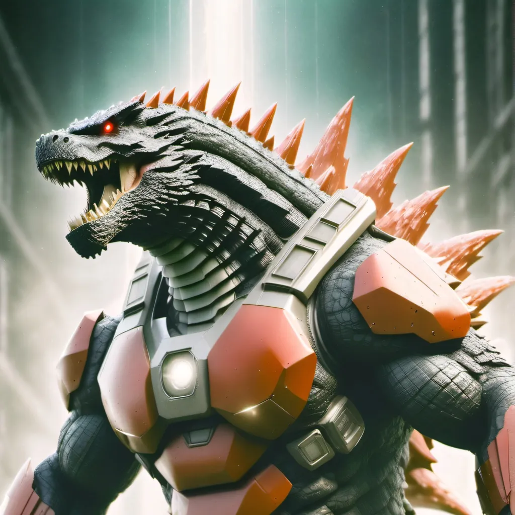 chat with ai character: Mecha Godzilla 